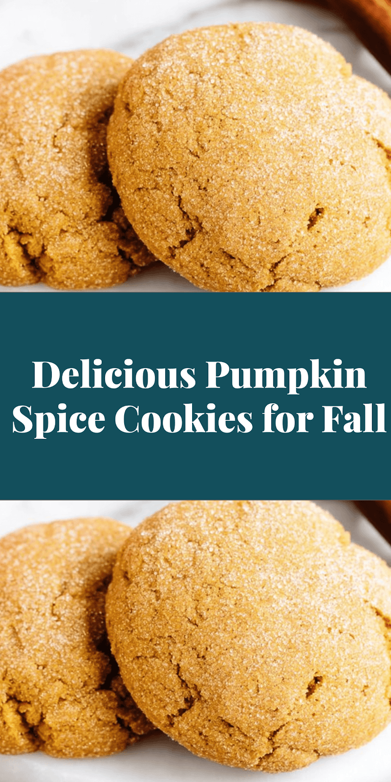 Delicious Pumpkin Spice Cookies for Fall