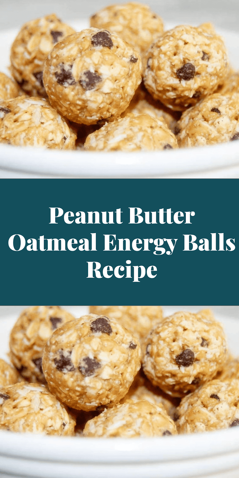 Peanut Butter Oatmeal Energy Balls Recipe