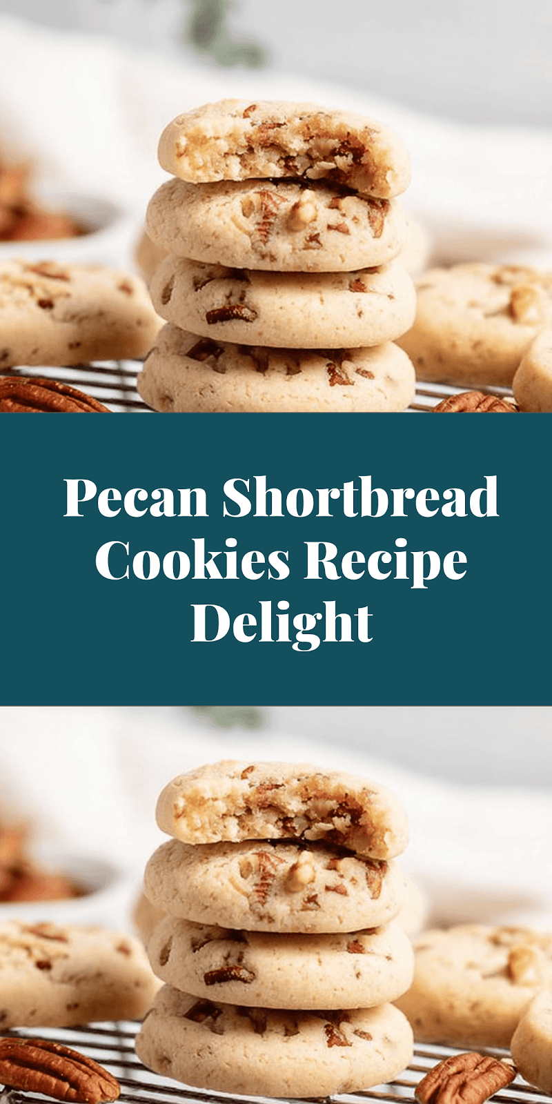 Pecan Shortbread Cookies Recipe Delight
