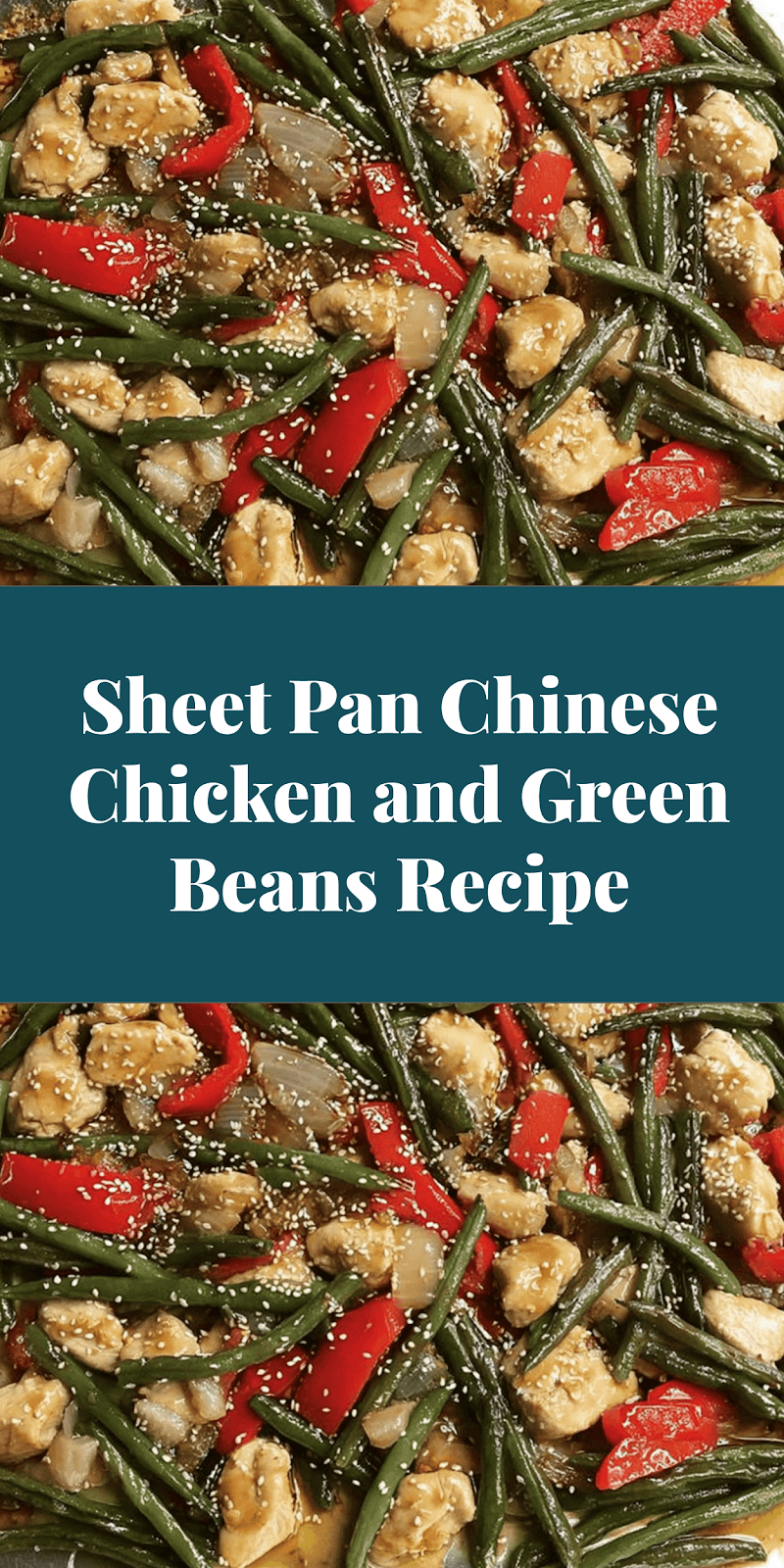 Sheet Pan Chinese Chicken and Green Beans Recipe