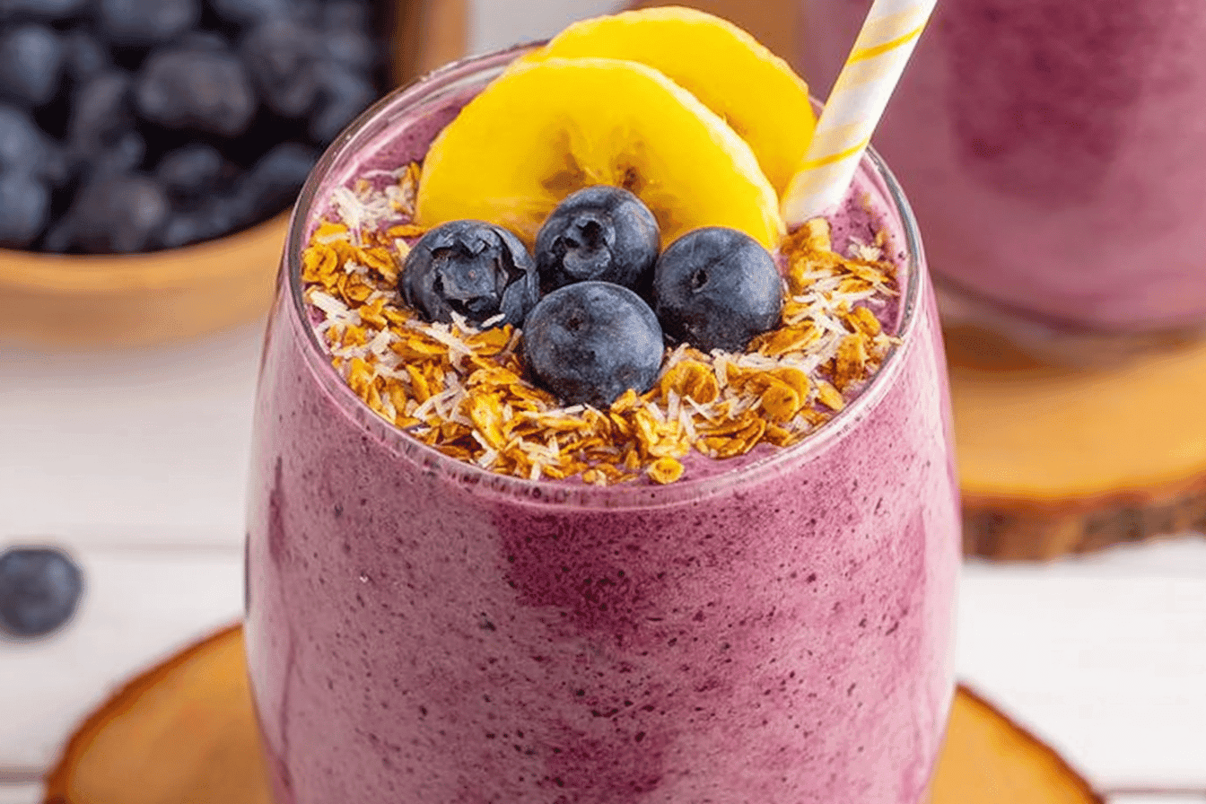 Blueberry Mango Smoothie Recipe Delight