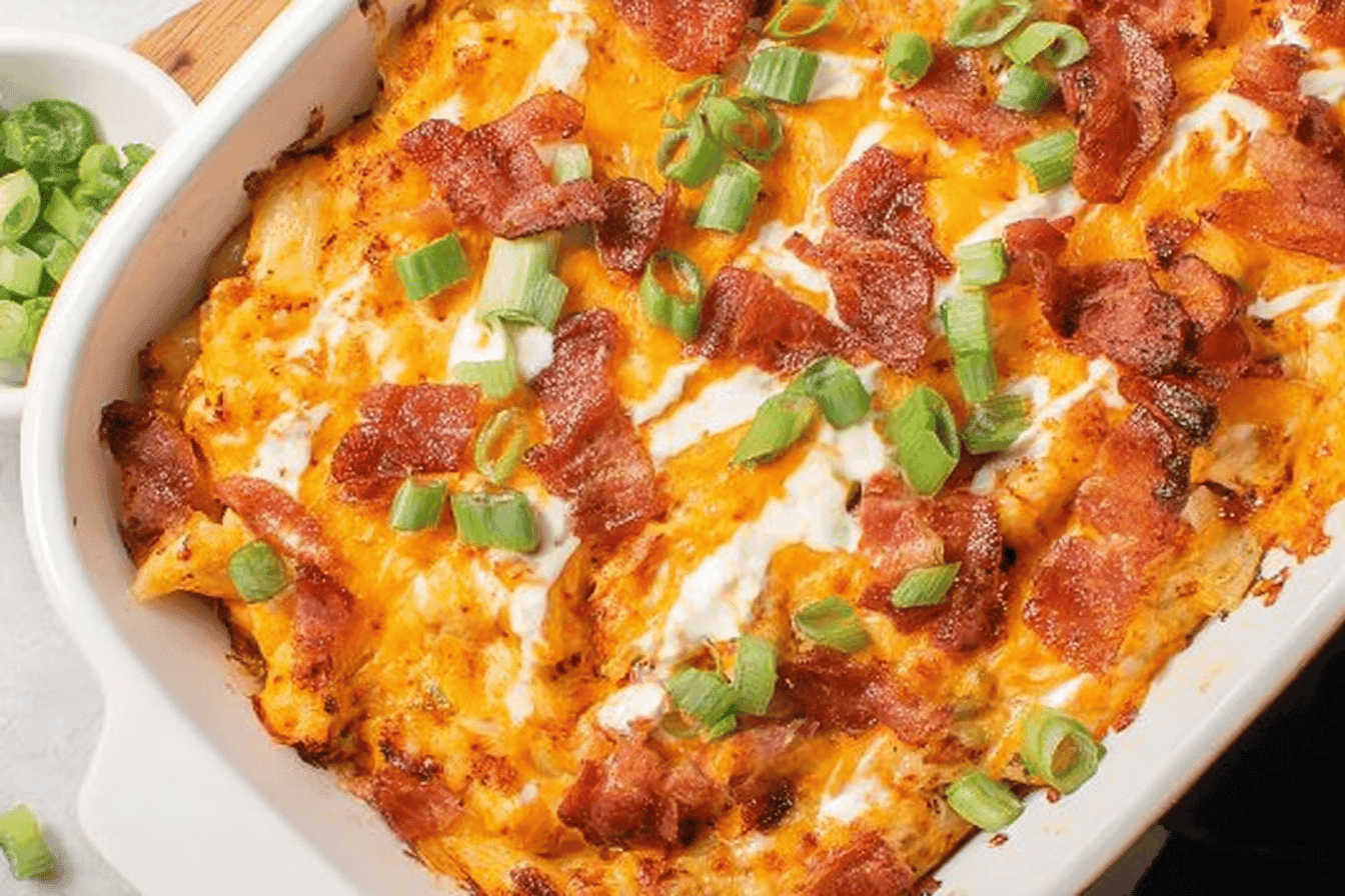 Buffalo Chicken Casserole Recipe Delight