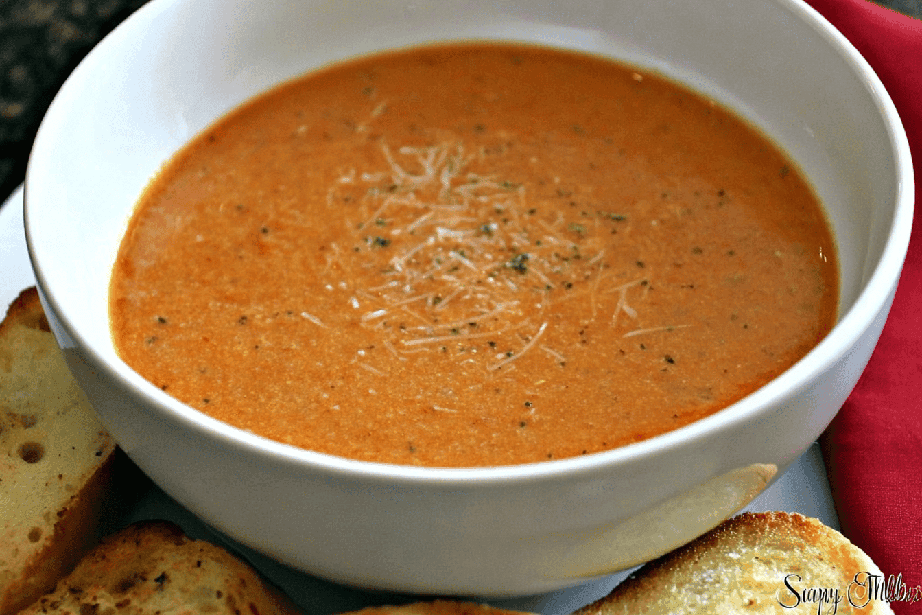 Creamy Parmesan Tomato Soup Recipe