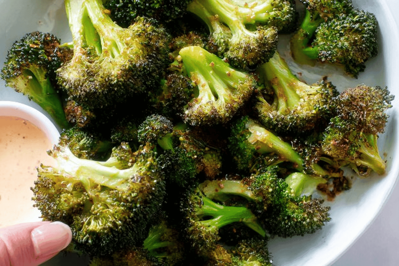 Crispy Air Fryer Broccoli Recipe