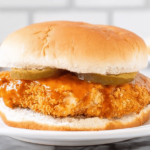 Crispy Air Fryer Buffalo Chicken Sandwich Recipe