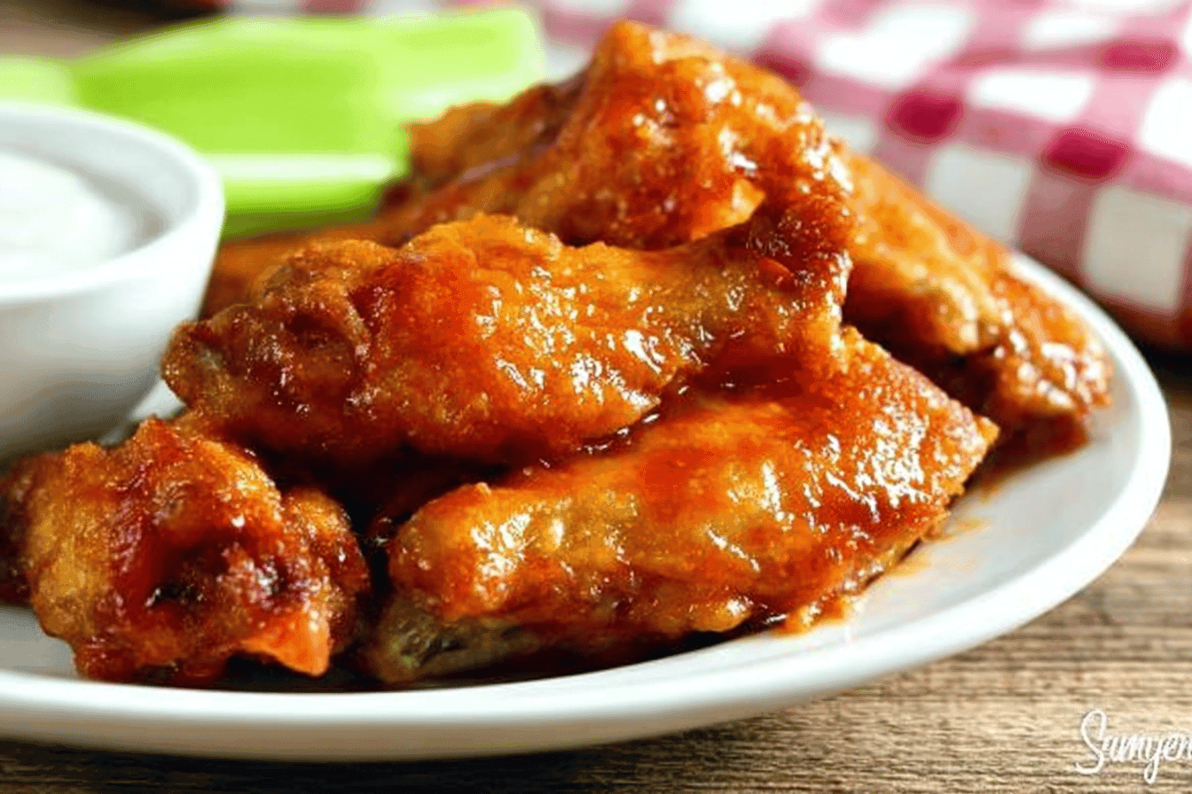 Crispy Oven-Baked Hot Wings Recipe