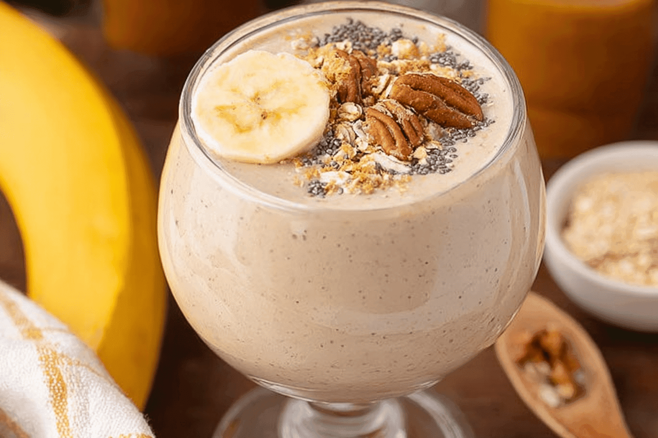 Delicious Banana Breakfast Smoothie Recipe