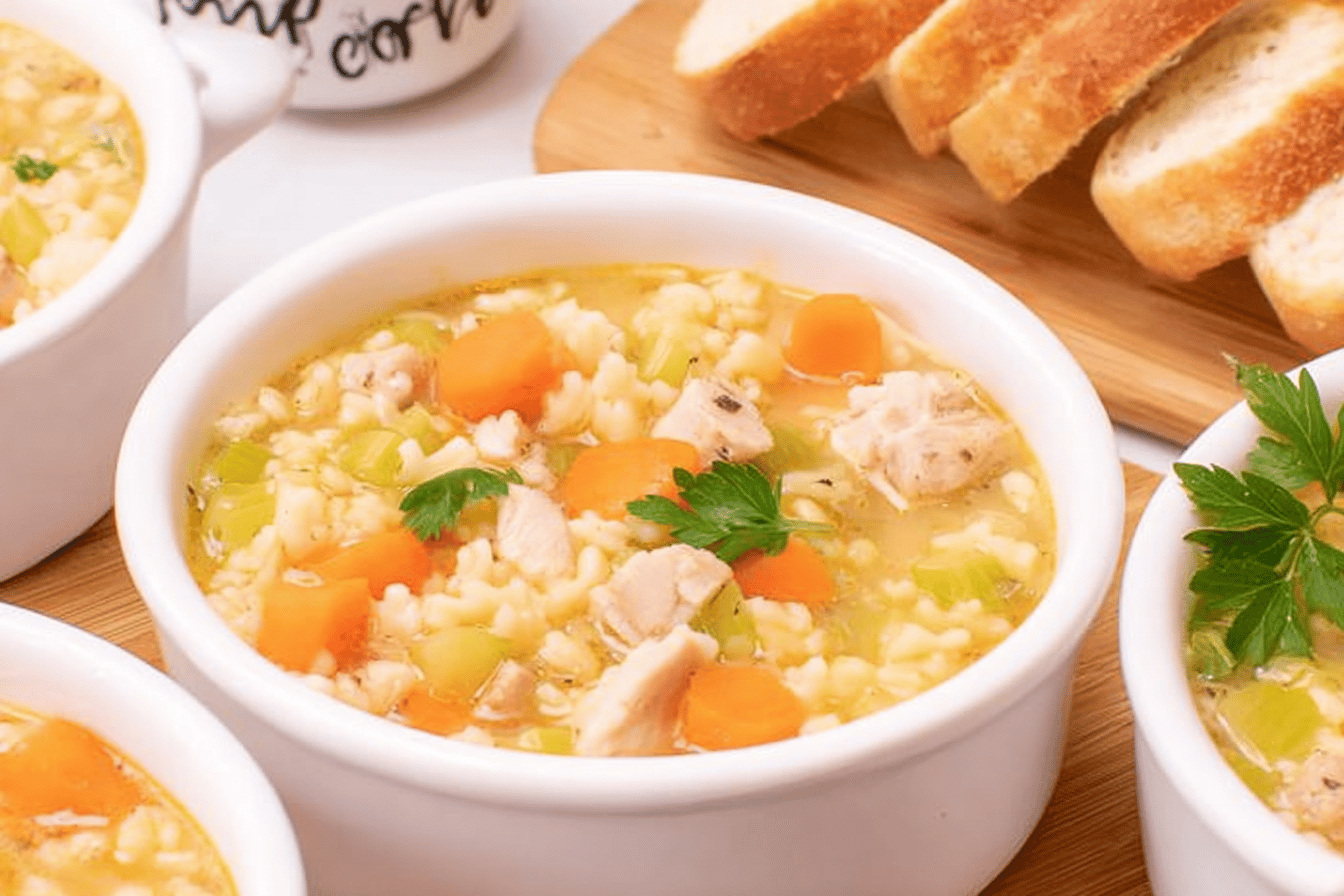 Delicious Chicken and Stars Soup Recipe