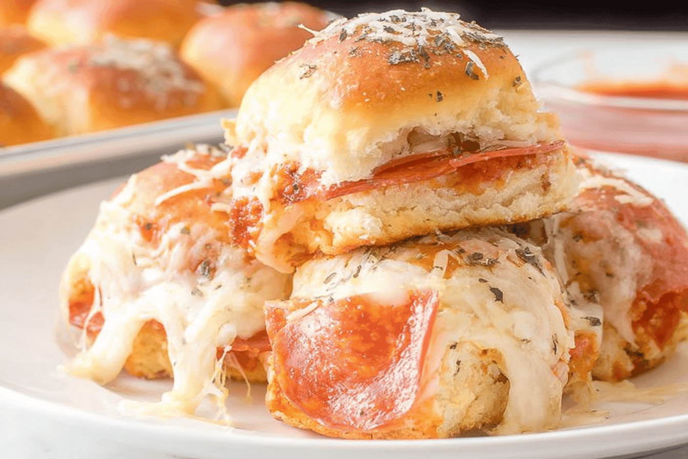 Delicious Pepperoni Pizza Sliders Recipe