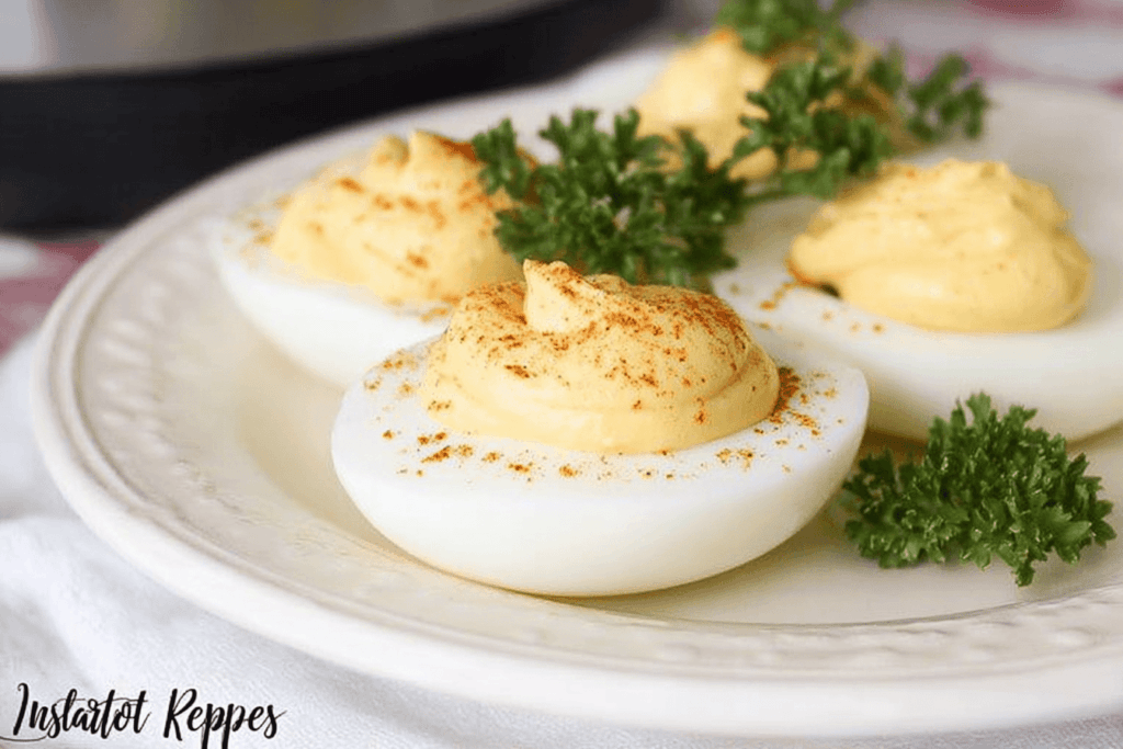 Instant Pot Deviled Eggs Recipe