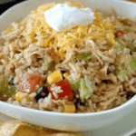 Instant Pot Shredded Chicken Burrito Bowls Recipe