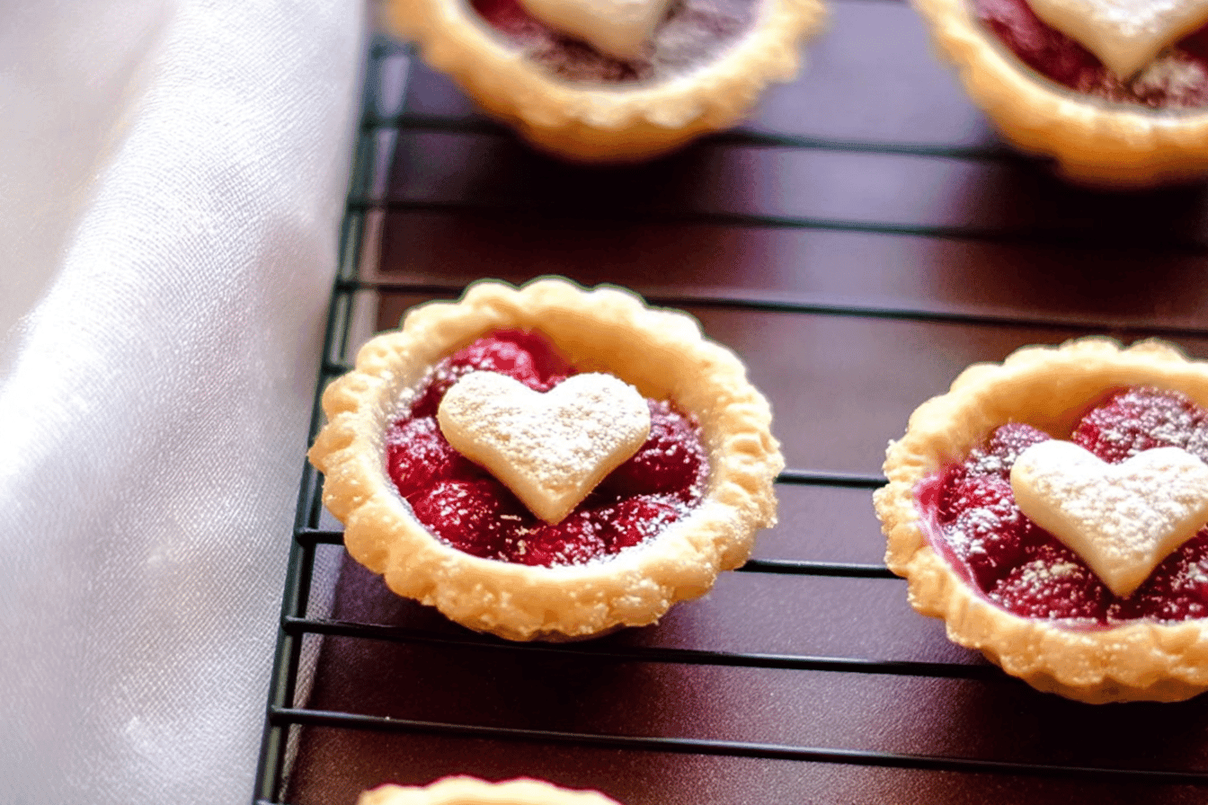 Mini Raspberry Tarts Recipe for Dessert Lovers