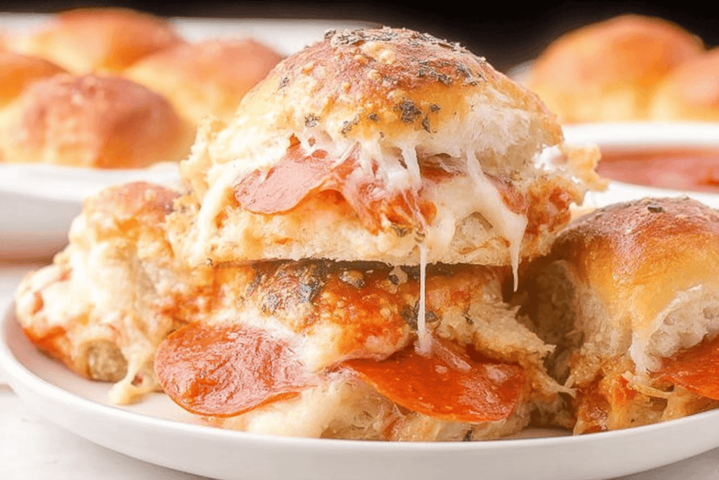 Pepperoni Pizza Sliders Recipe for Easy Snacking