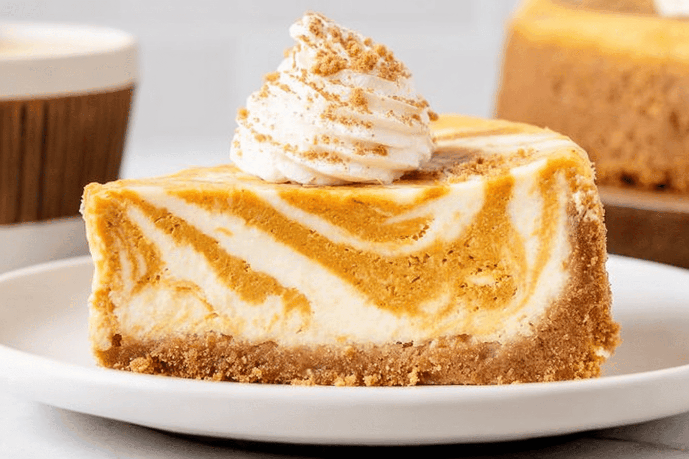 Pumpkin Swirl Cheesecake Recipe Delight