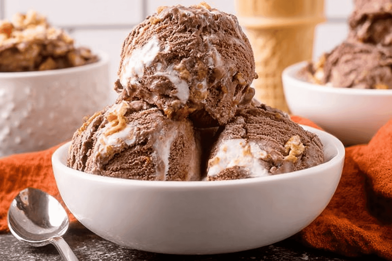 Samoa Ice Cream Recipe for Chocolate Lovers