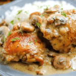 Slow Cooker Mushroom Mustard Chicken Recipe