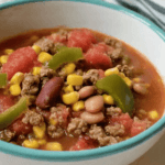 Tex-Mex Hamburger Soup Recipe Delight