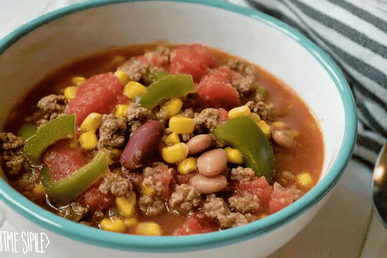 Tex-Mex Hamburger Soup Recipe Delight