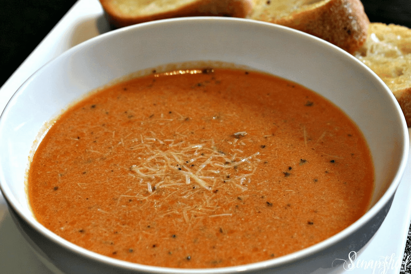 Creamy Parmesan Tomato Soup Recipe