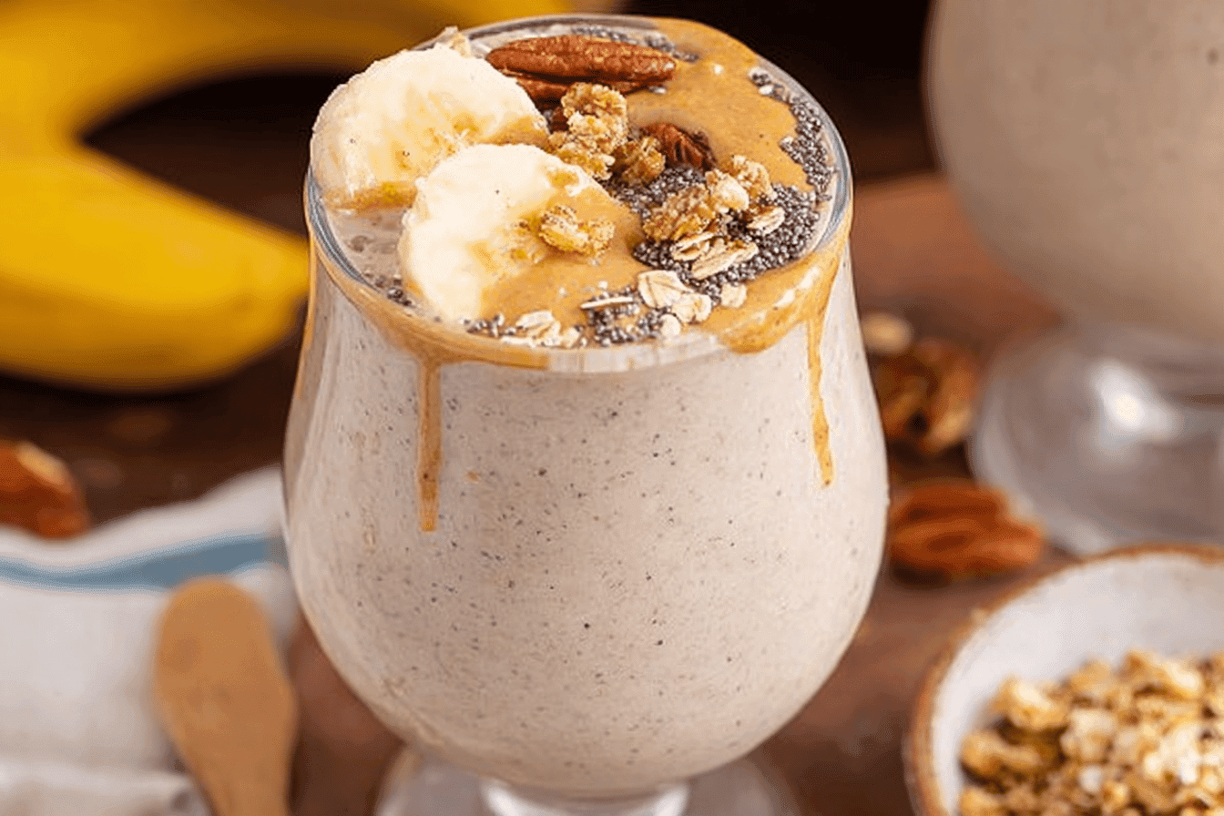 Delicious Banana Breakfast Smoothie Recipe