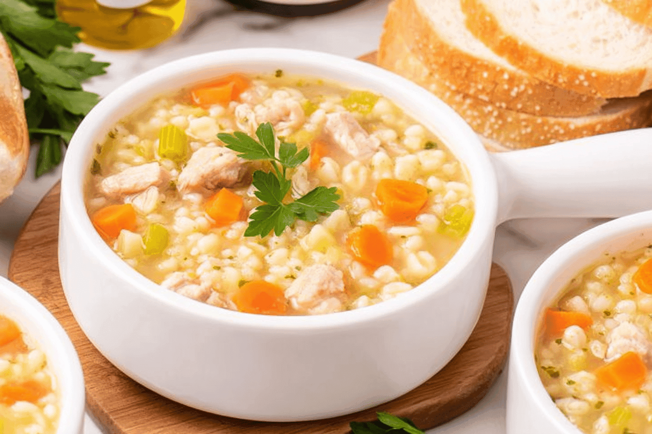 Delicious Chicken and Stars Soup Recipe