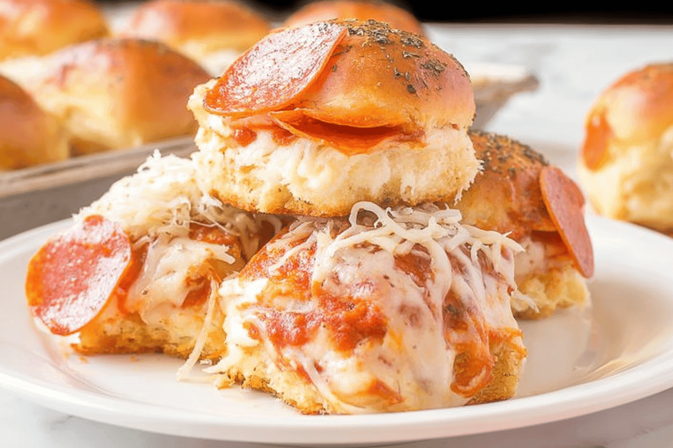 Delicious Pepperoni Pizza Sliders Recipe