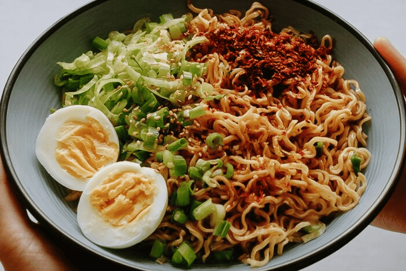 Easy Shortcut Sesame Butter Noodles Recipe