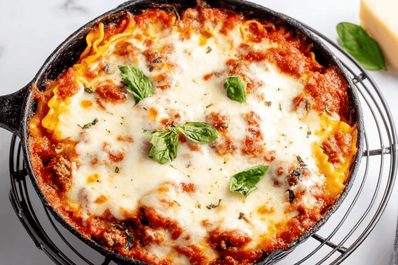 Easy Skillet Lasagna Recipe for Quick Meals