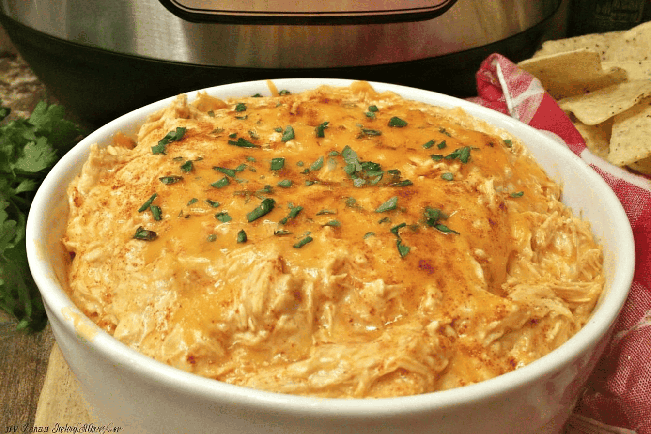 Instant Pot Buffalo Chicken Dip Recipe
