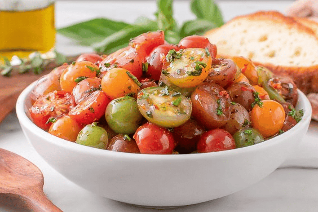 Marinated Cherry Tomatoes Recipe for Fresh Flavor