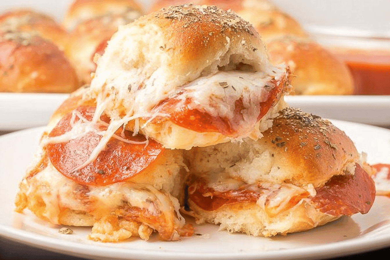 Pepperoni Pizza Sliders Recipe for Easy Snacking