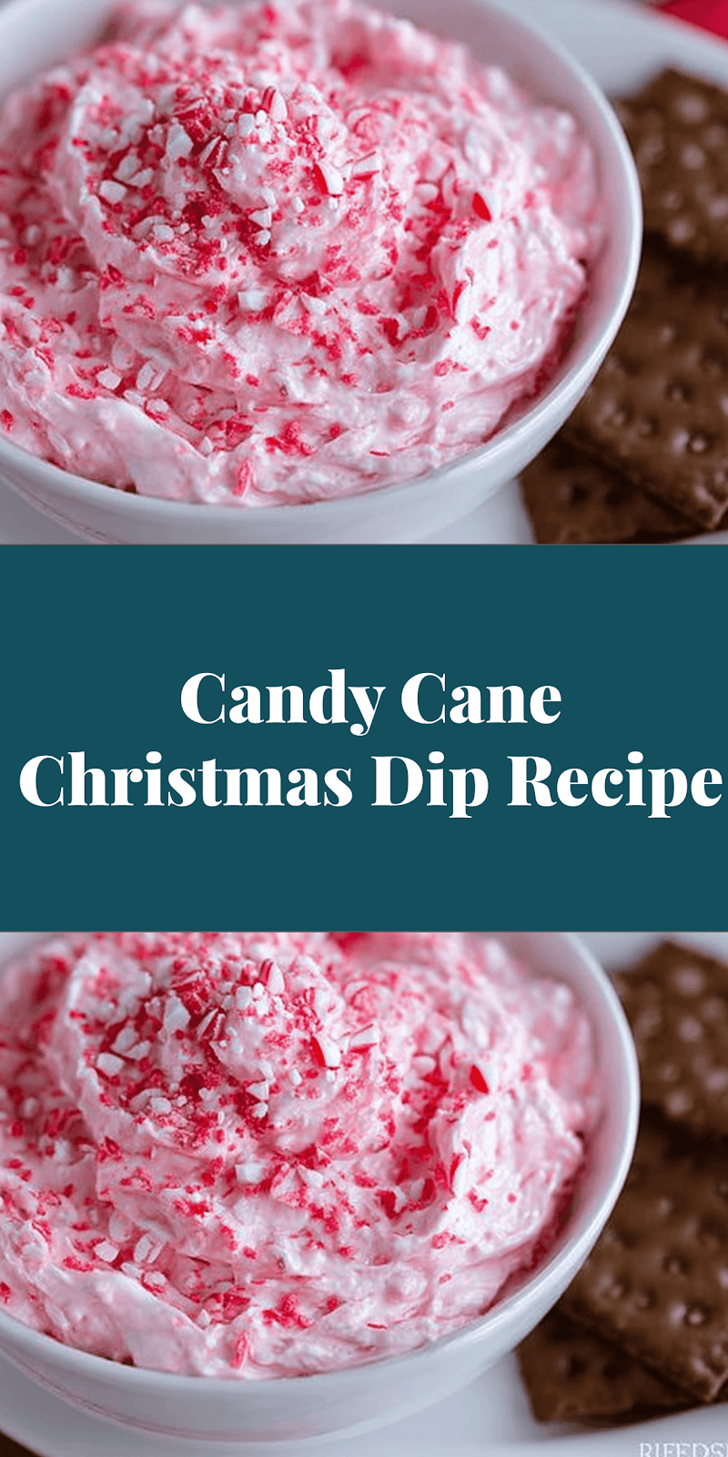 Candy Cane Christmas Dip Recipe