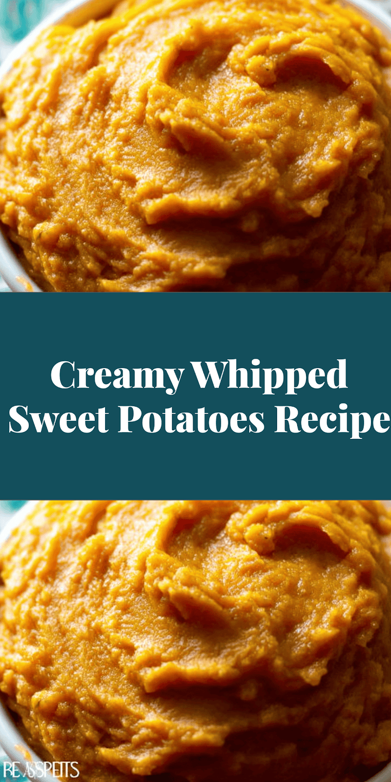 Creamy Whipped Sweet Potatoes Recipe