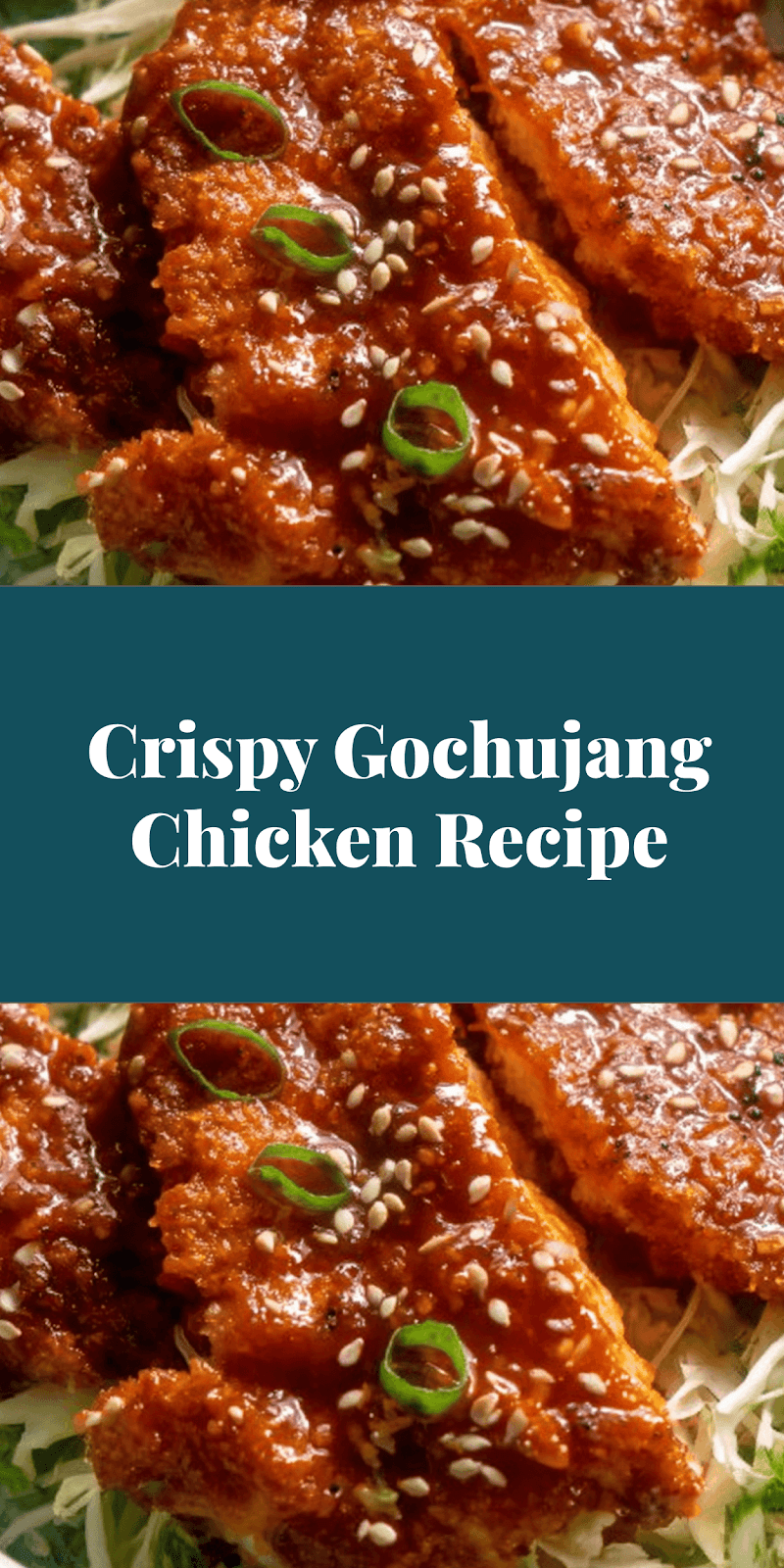 Crispy Gochujang Chicken Recipe