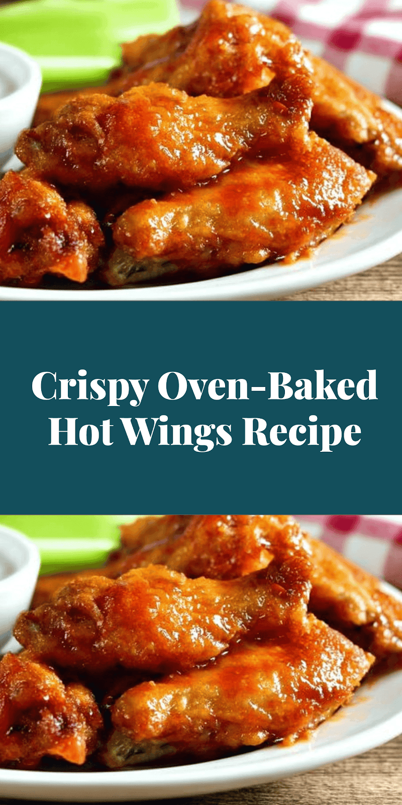 Crispy Oven-Baked Hot Wings Recipe