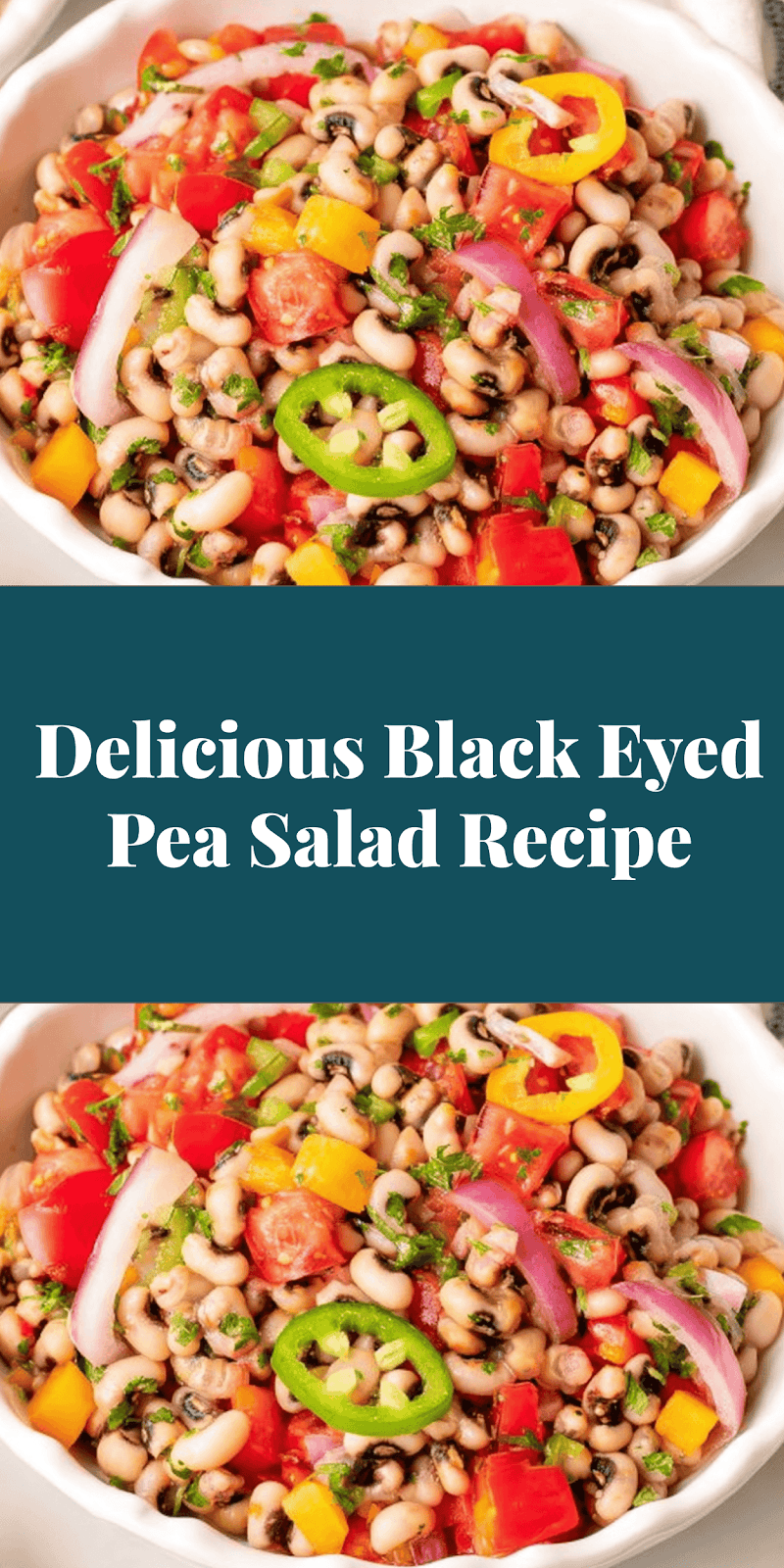 Delicious Black Eyed Pea Salad Recipe