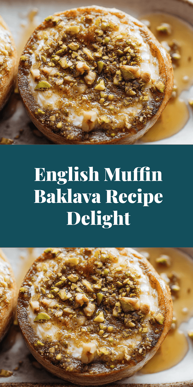 English Muffin Baklava Recipe Delight