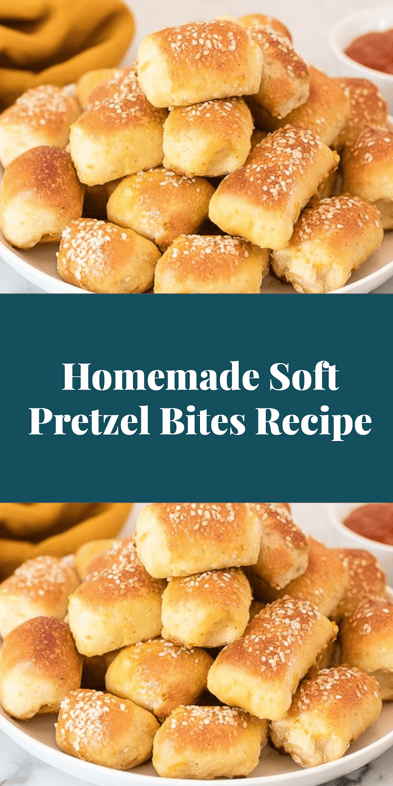 Homemade Soft Pretzel Bites Recipe
