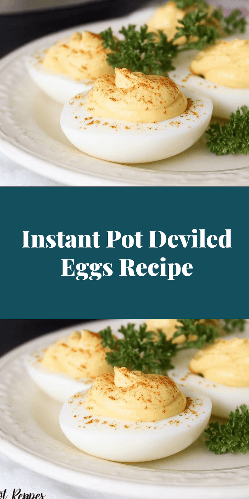 Instant Pot Deviled Eggs Recipe