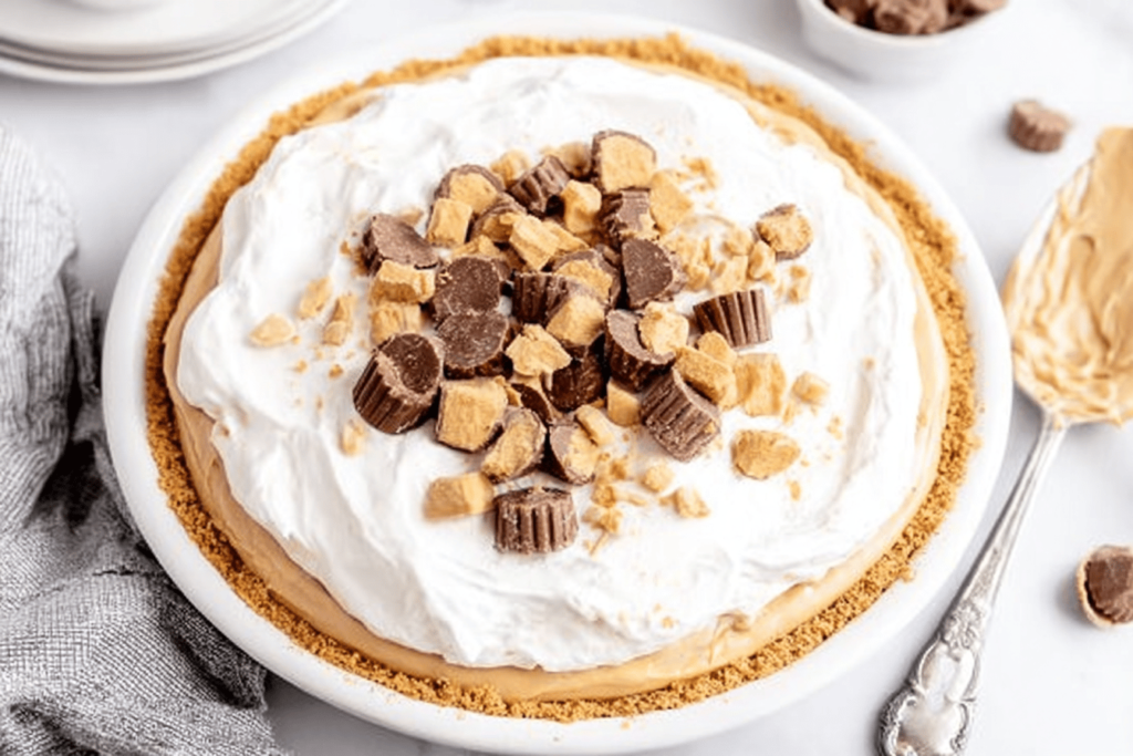 No-Bake Peanut Butter Pie Recipe