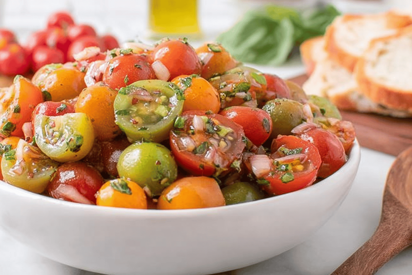 Marinated Cherry Tomatoes Recipe for Bold Flavor