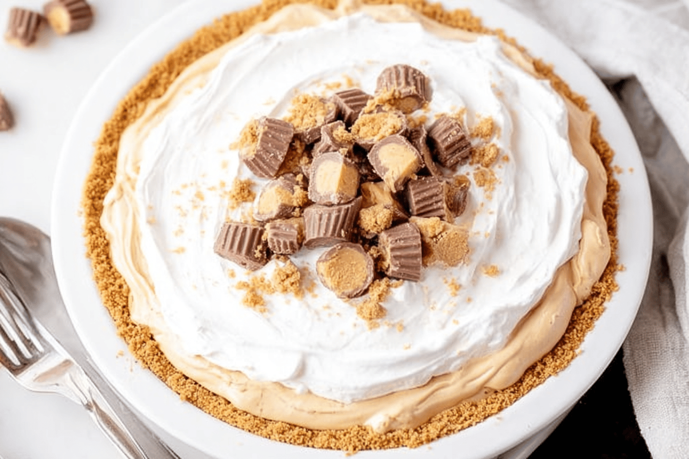 No-Bake Peanut Butter Pie Recipe