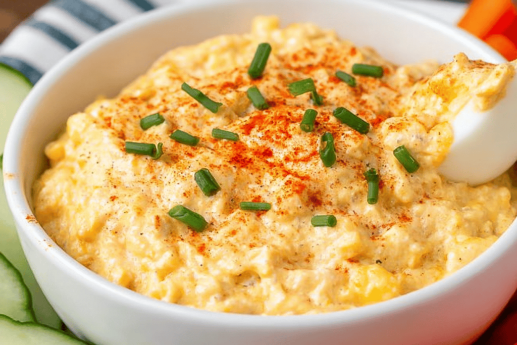 Deviled Egg Dip Recipe for Parties
