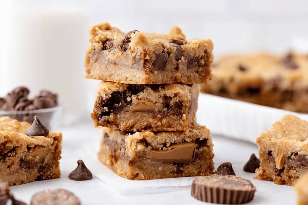No-Bake Peanut Butter Chocolate Chip Bars Recipe