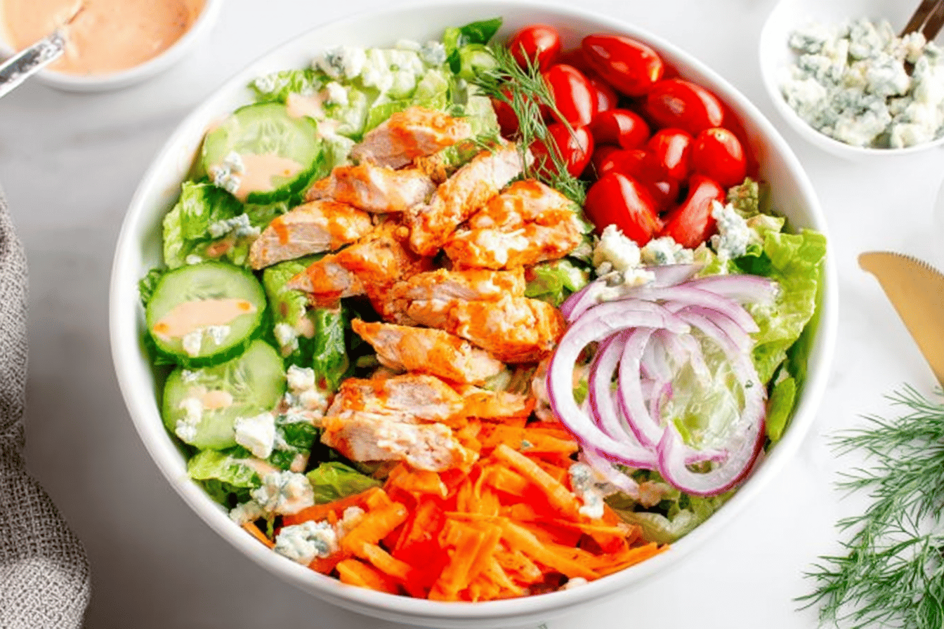 Buffalo Chicken Salad Recipe Easy and Delicious