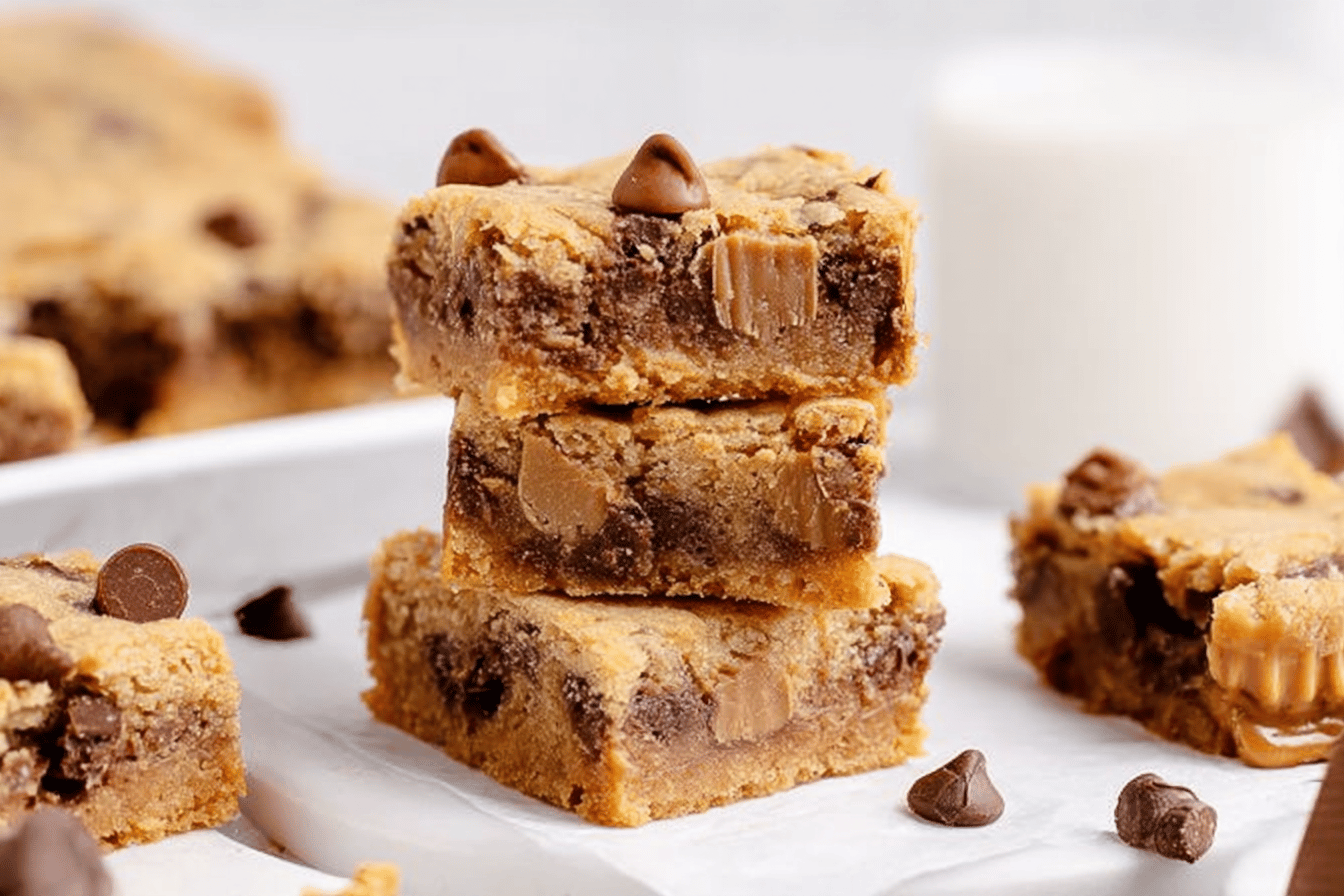 No-Bake Peanut Butter Chocolate Chip Bars Recipe