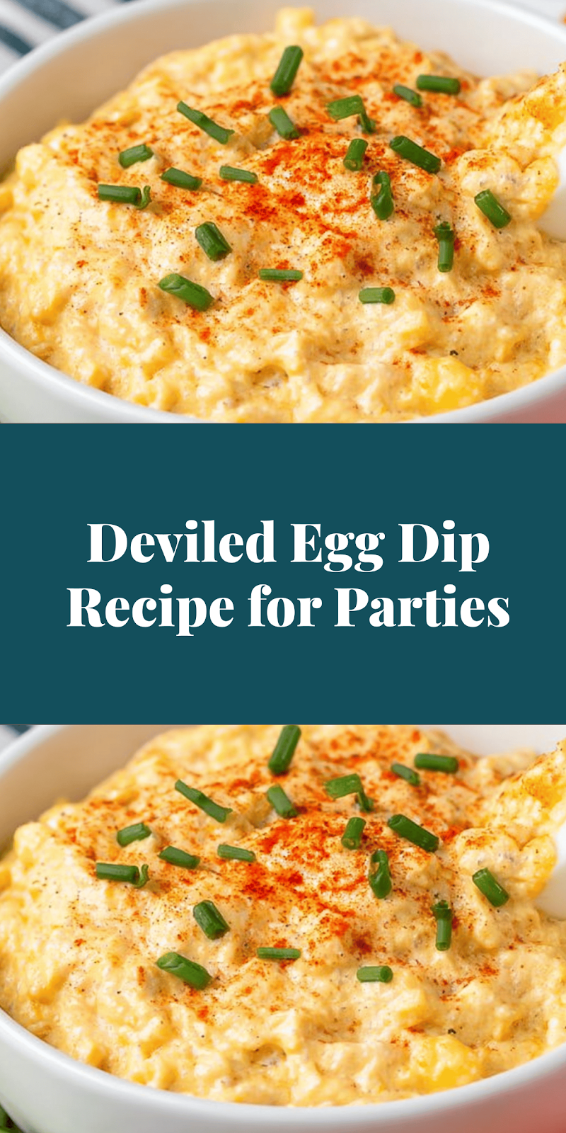 Deviled Egg Dip Recipe for Parties